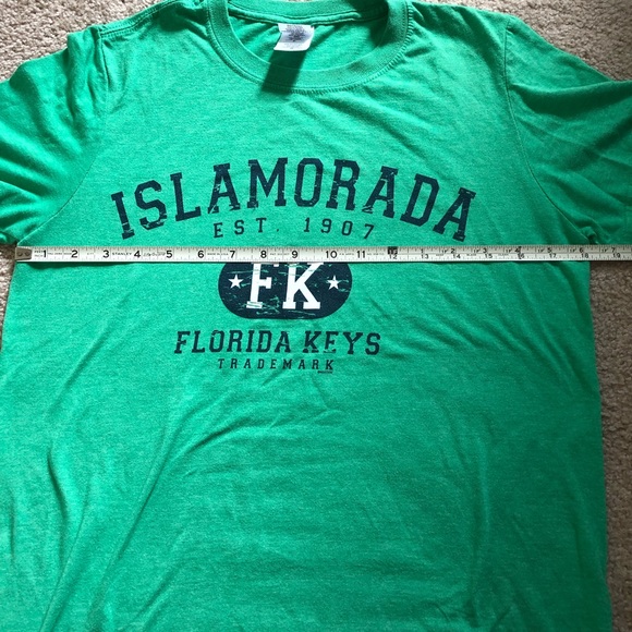 Green Islamorada t-shirt - Picture 4 of 5